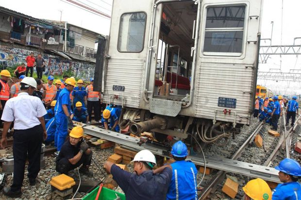 KRL Sering Anjlok, KNKT...