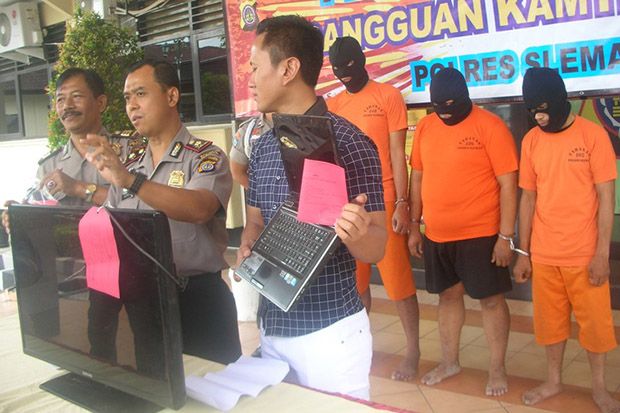 Polres Sleman Bekuk...