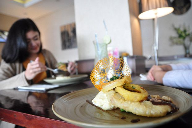 Menikmati Sensasi Steak...