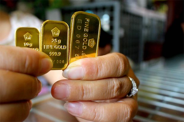 Harga Emas Antam Stabil...