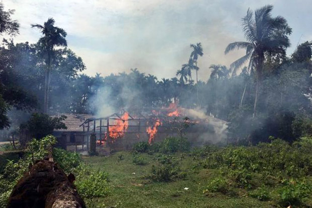 Myanmar Tuding Militan...