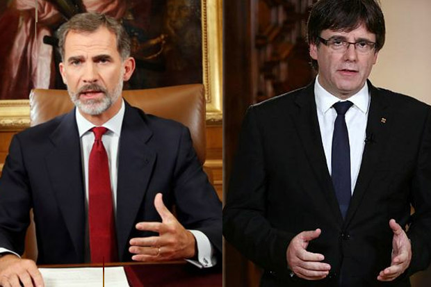 Puigdemont: Raja Spanyol...