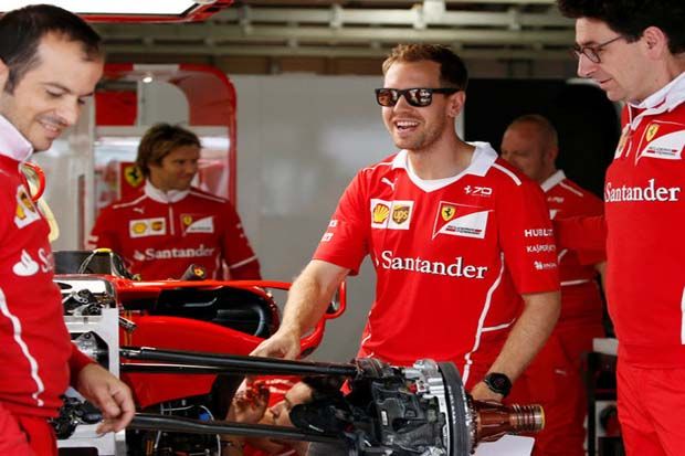 Sebastian Vettel Terhindar...