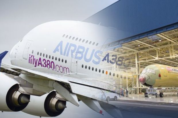 Saham Airbus Jatuh di...
