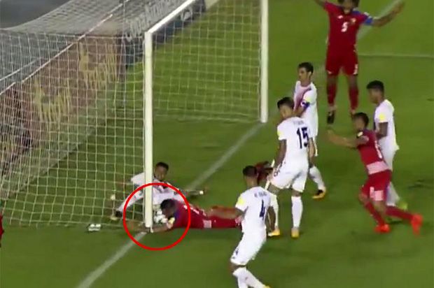 Ini Video Gol Hantu...