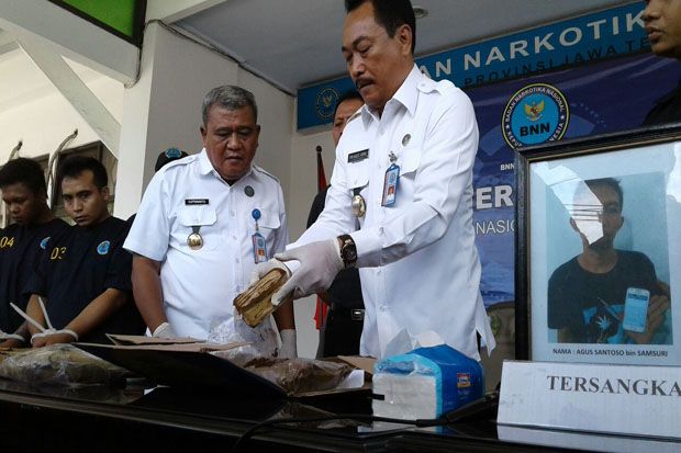 BNN Jateng Gagalkan...