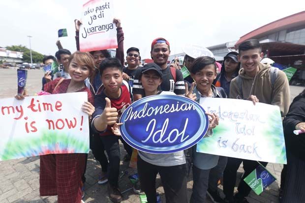 Peserta Audisi Indonesian...