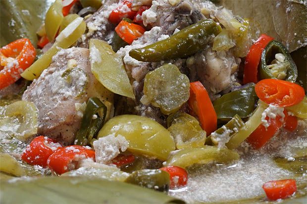 Garang Asem Ayam, Menu...