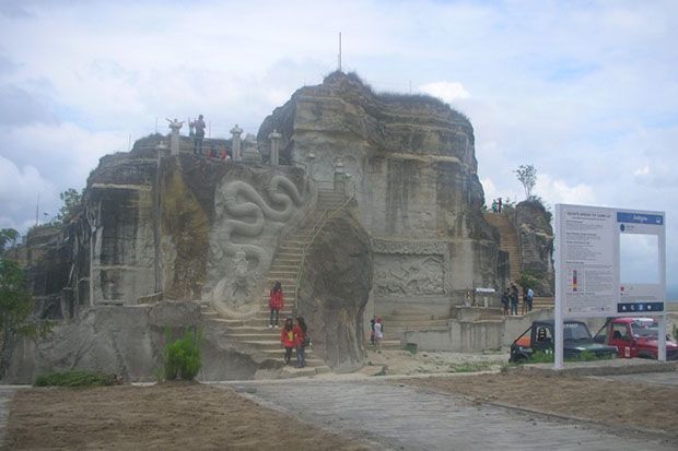 Jalan Menuju Candi Barong...