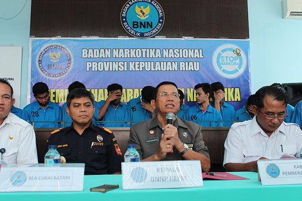 BNN Kepri Ungkap 6 Kasus...