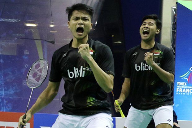 Angga/Ricky Lolos ke...