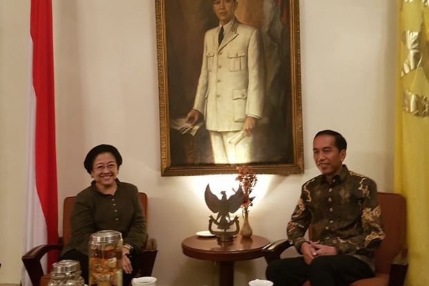 Pertemuan 3 Jam, Jokowi-Megawati...