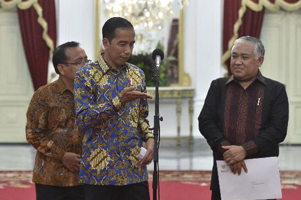 Jokowi Minta Din Syamsuddin...
