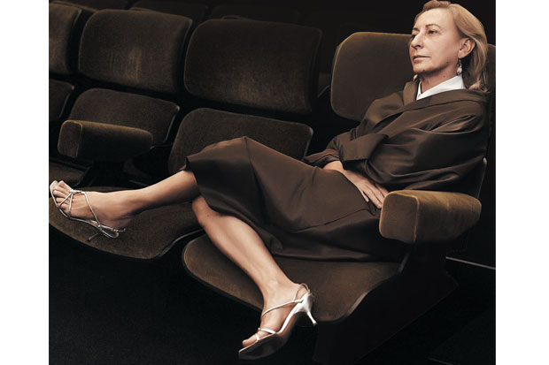Miuccia Prada, Desainer...