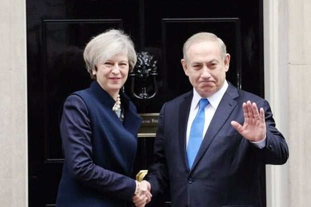 May-Netanyahu Rayakan...