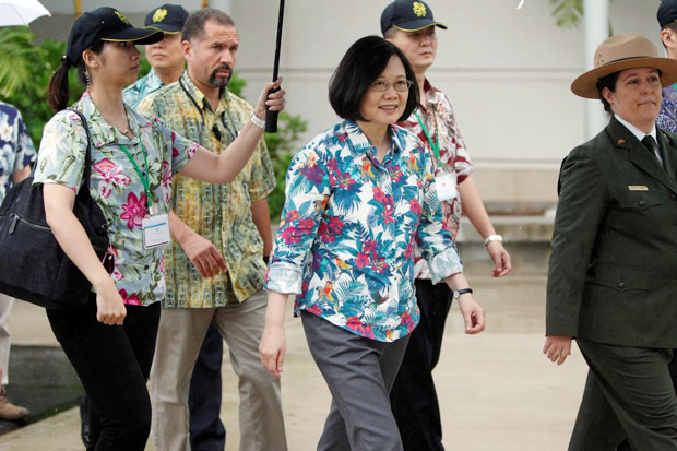 Presiden Taiwan Kunjungi...
