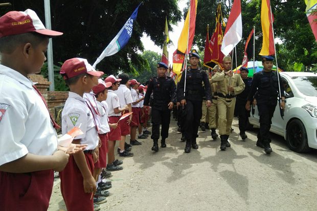 Personel Brimob Polda...