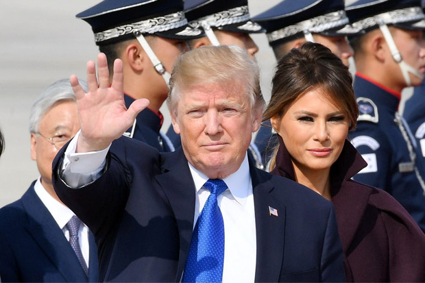 Trump Desak Korut Maju...