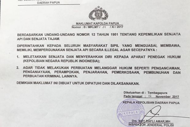 Kelompok Kriminal Bersenjata...