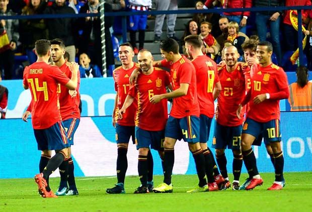 Spanyol Pesta Gol ke...