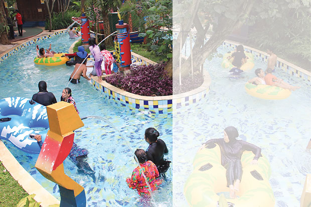 Nikmati Wisata Air Jungle...
