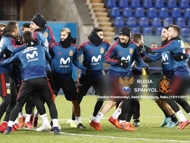 Preview Rusia vs Spanyol:...