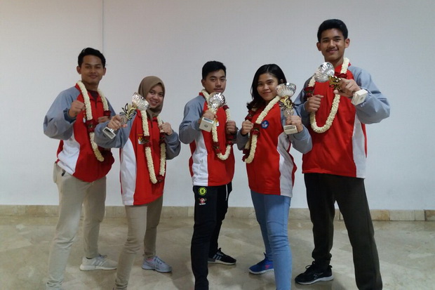 Karateka SMA Rebut Lima...