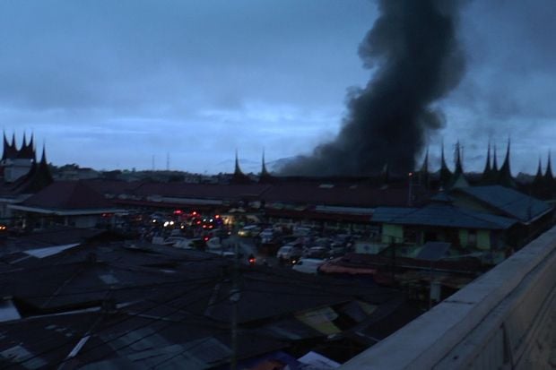 Kebakaran Pasar Grosir...