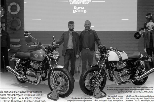 Royal Enfield, Bawa...
