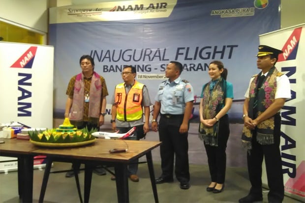 Nam Air Buka Tiga Rute...