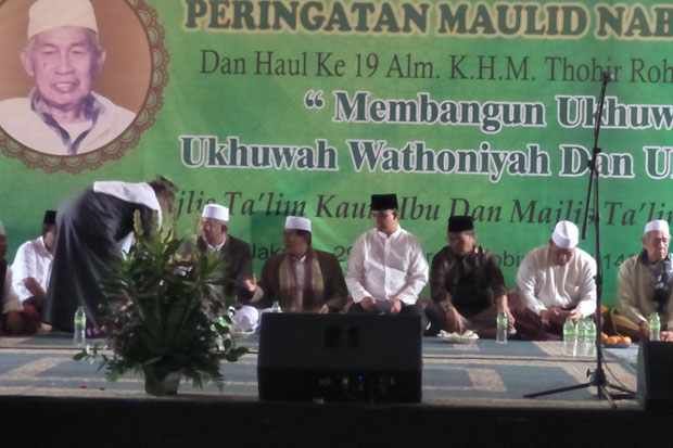 Hadiri Maulid Nabi Muhammad,...