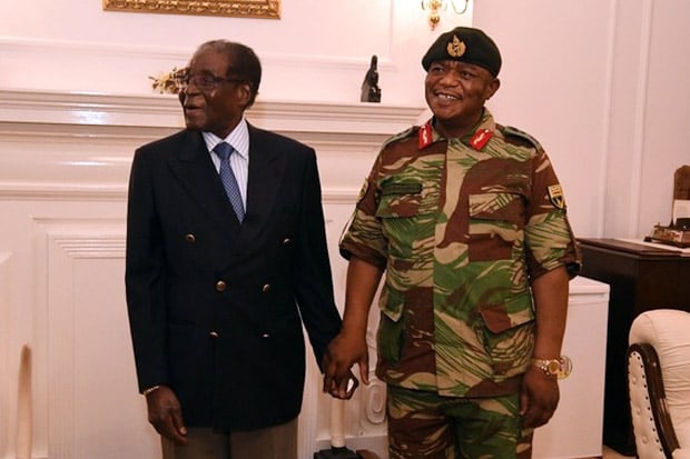 Mugabe Bertemu dengan...