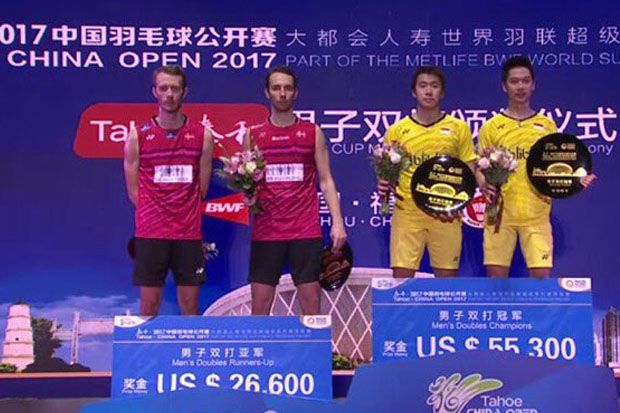 Juara di China, Kevin/Marcus...