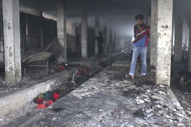 Korban Kebakaran Pasar...