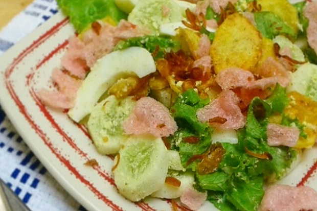 Begini Cara Buat Salada...