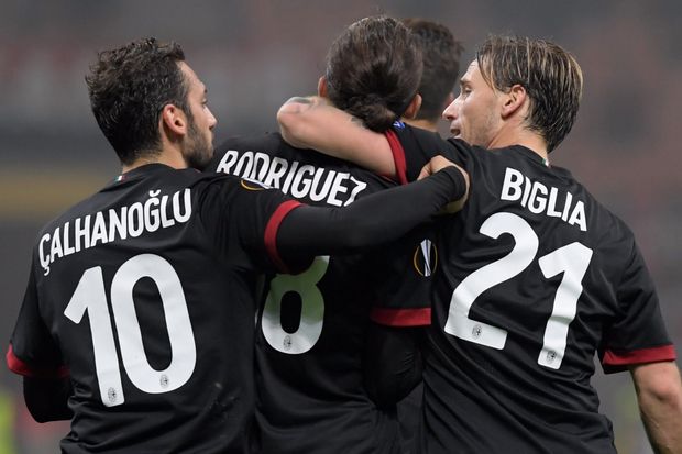 Menang Telak, AC Milan...