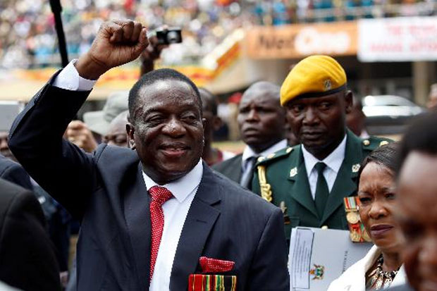 Presiden Baru Zimbabwe...