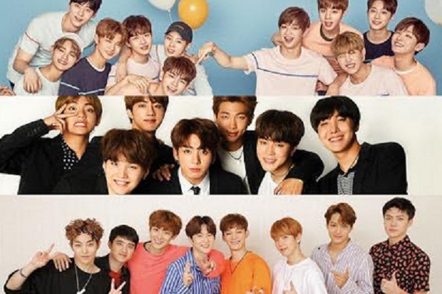 EXO Tak Anggap BTS dan...