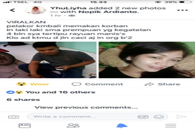 Jadi Korban Pelakor,...