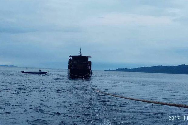KM Amanikan yang Karam...