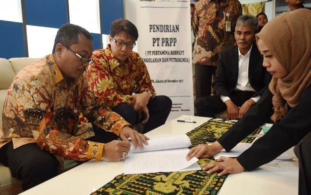 Pertamina-Rosneft Dirikan...