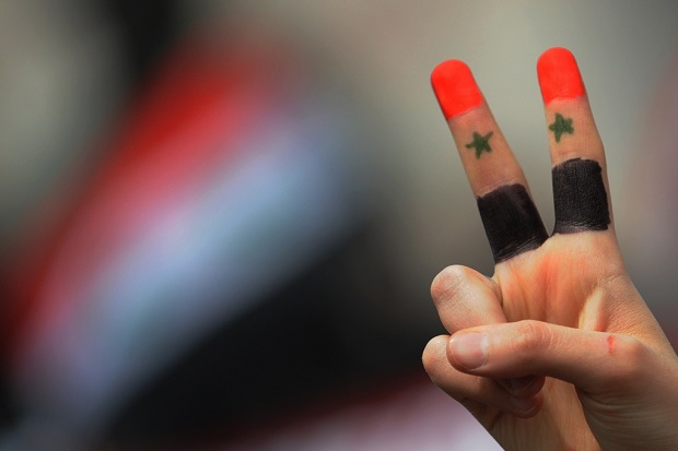 Pemerintah Suriah Absen...