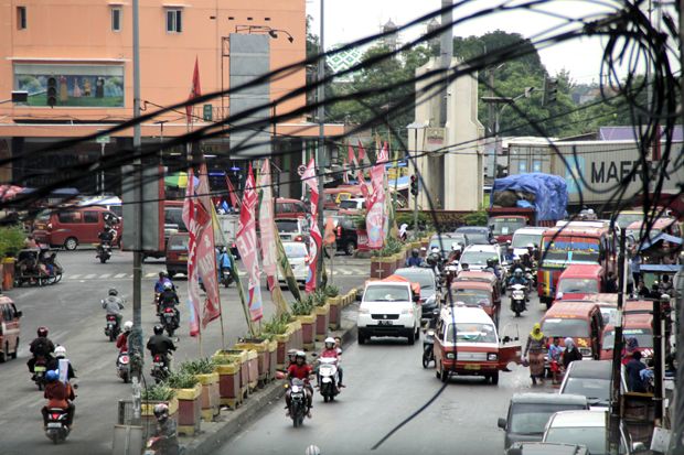Kemacetan di Kabupaten...