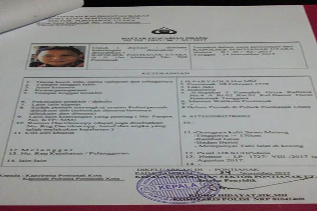 Mantan Wakil Wali Kota...