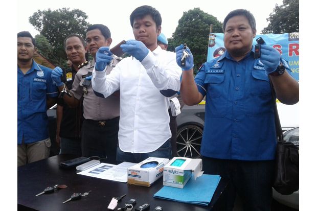 Polisi Sita Belasan...