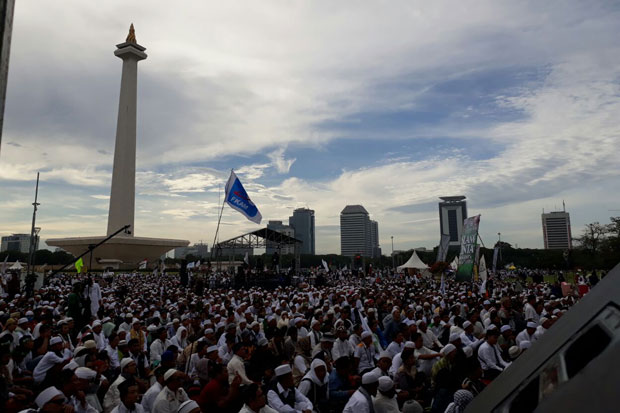 Hadiri Reuni 212, Ahmad...