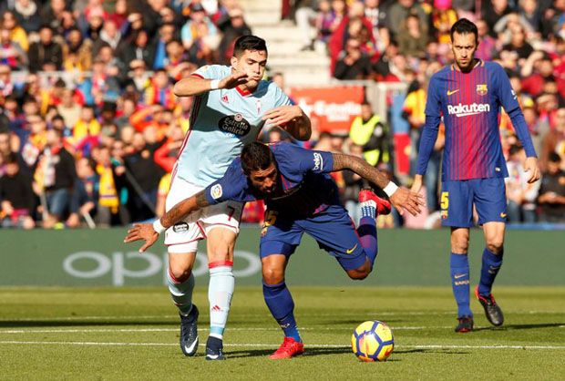 Barcelona Tertahan di...