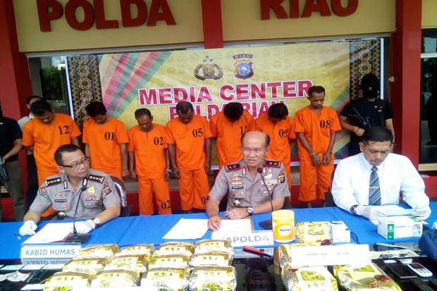 Polda Riau Gagalkan...
