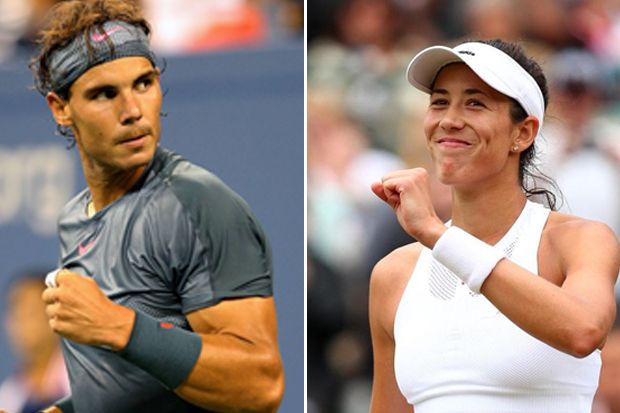 Nadal dan Muguruza Cetak...