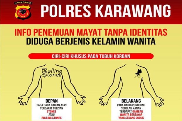 Pastikan Identitas Korban...